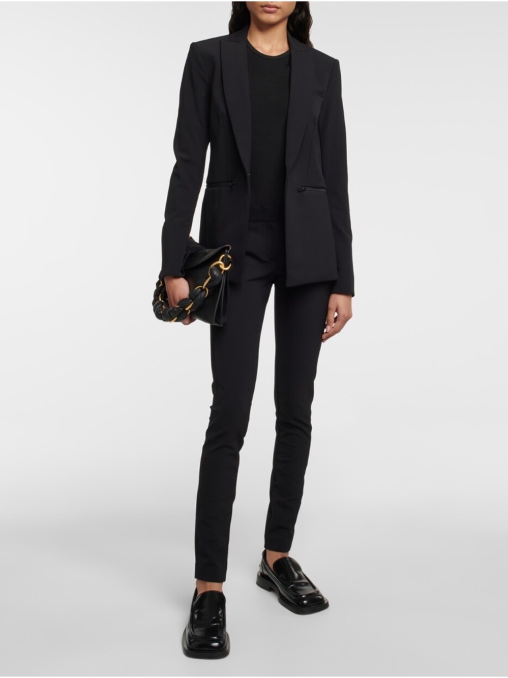 Veronica Beard Scuba Nylon-Blend Leggings